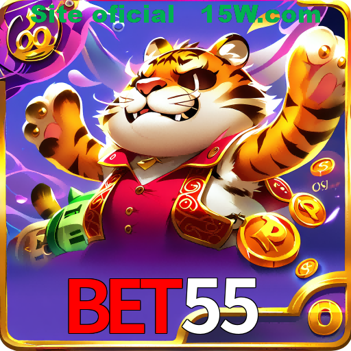 Imagem promocional da Bet55 mostrando a plataforma e suas vantagens